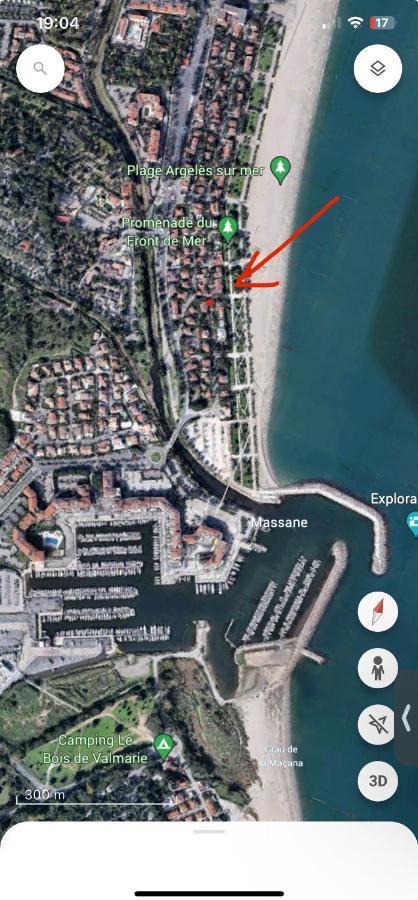Les Pieds Dans Le Sable Apartman Argelès-sur-Mer Kültér fotó